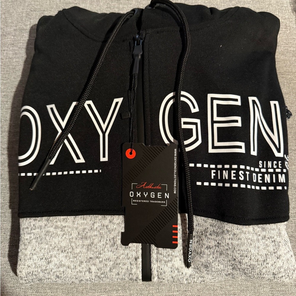 Black and Gray Women's Hoodie